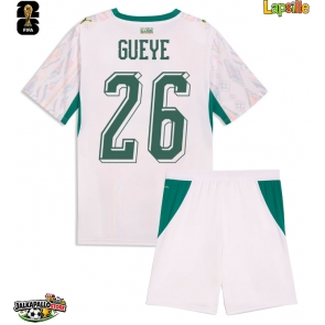 Senegal Pape Gueye #26 Kotipaita Lapsille MM-kisat 2026 Lyhythihainen (+ shortsit)